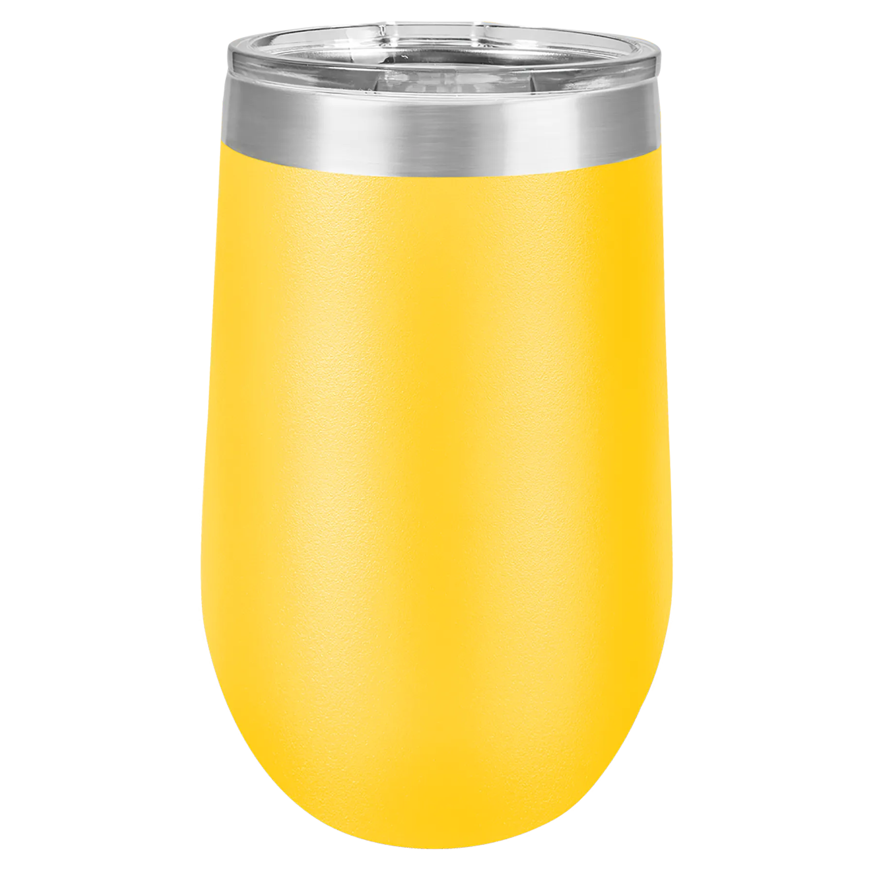 16 oz Wine Tumbler with Logo Laser Engraved on Insulated Stainless Steel Wine Tumblers   Lid