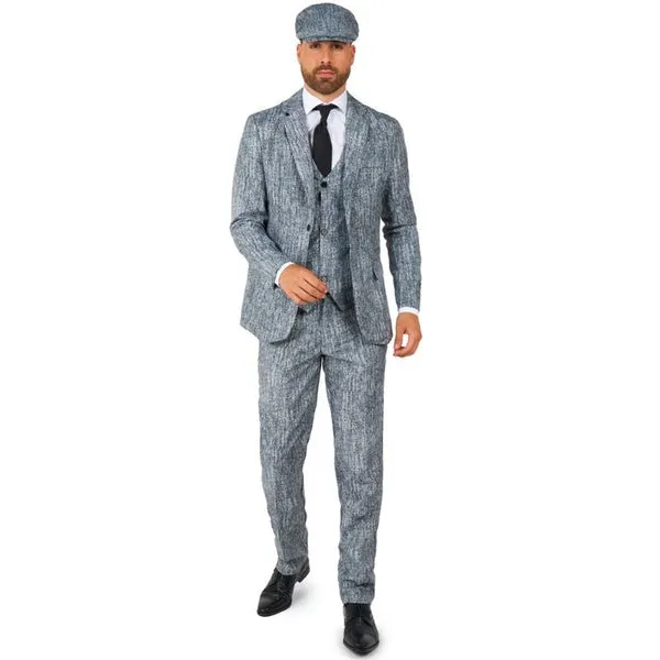 20's Gangster Grey Suit