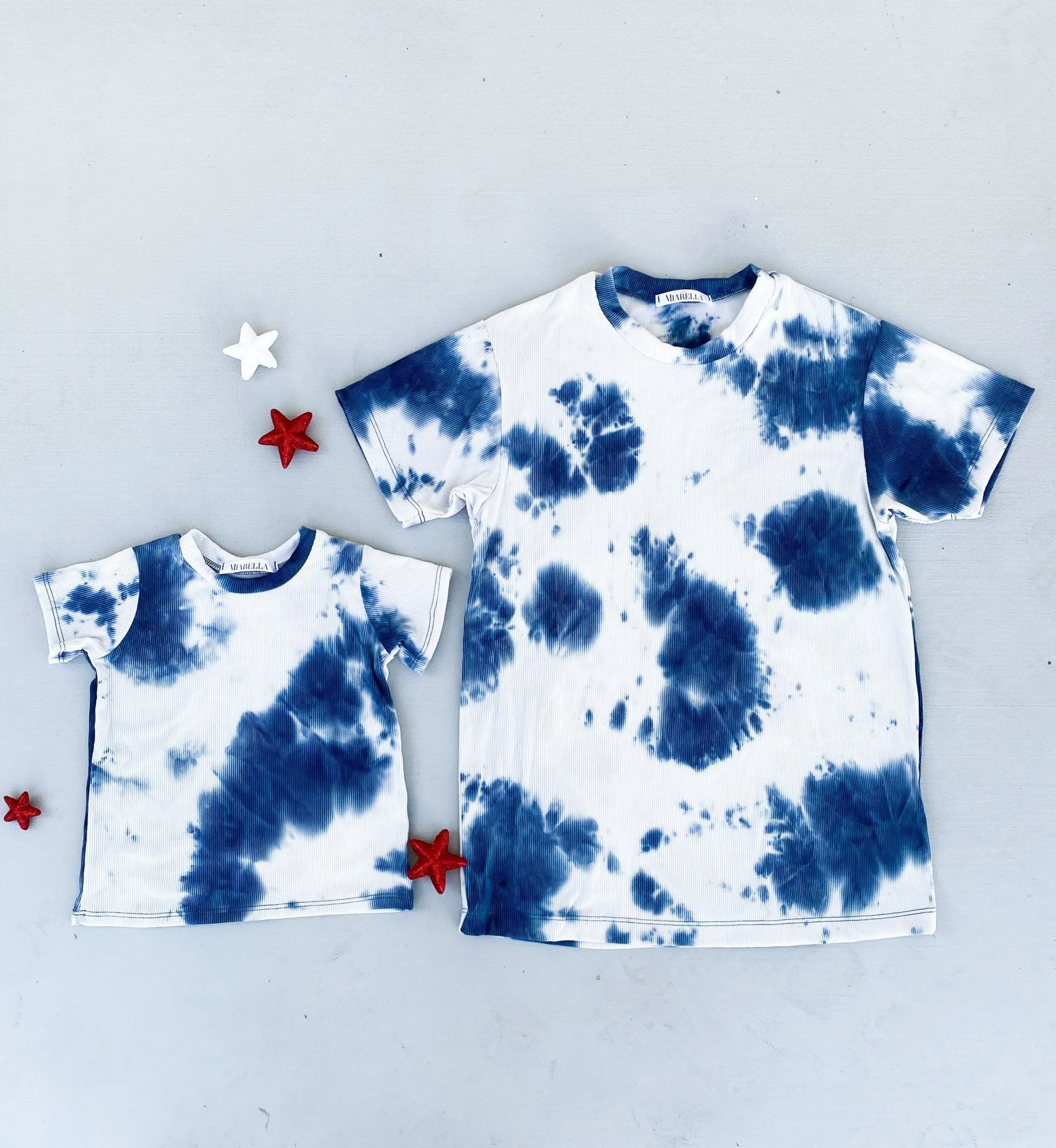 4th of July Family Tie Dye Matching Outfits