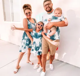 4th of July Family Tie Dye Matching Outfits