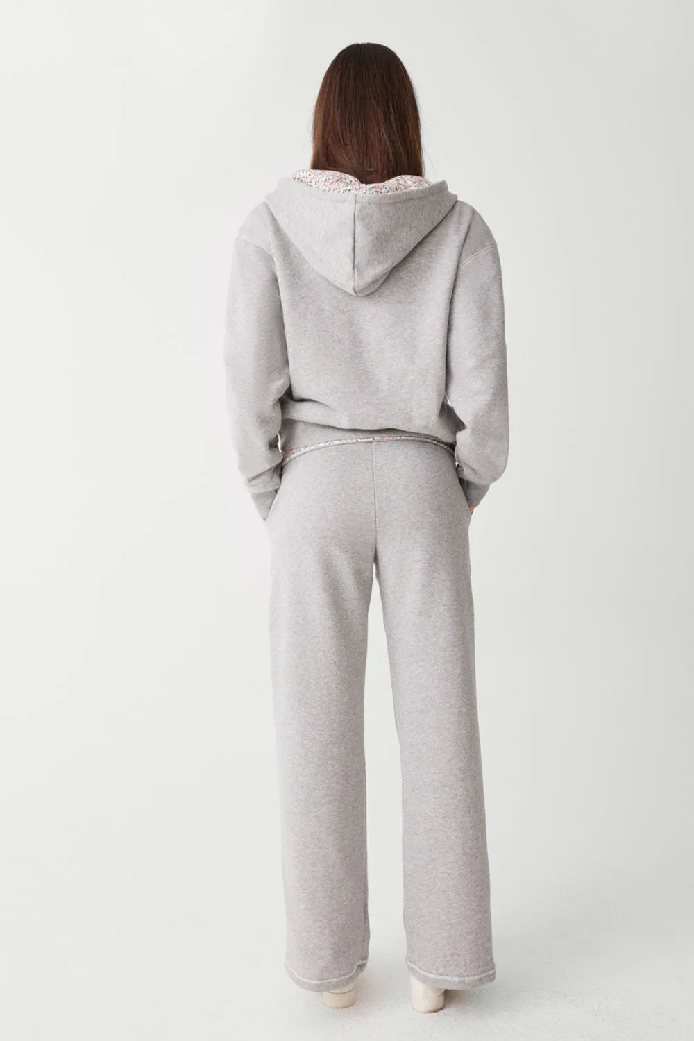 Avalon Sweat Pant - Heather Grey / Baby Blanket