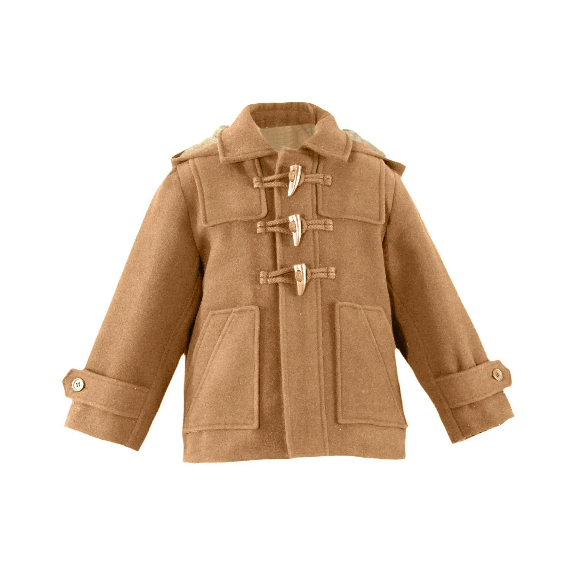 Camel Boy Coat