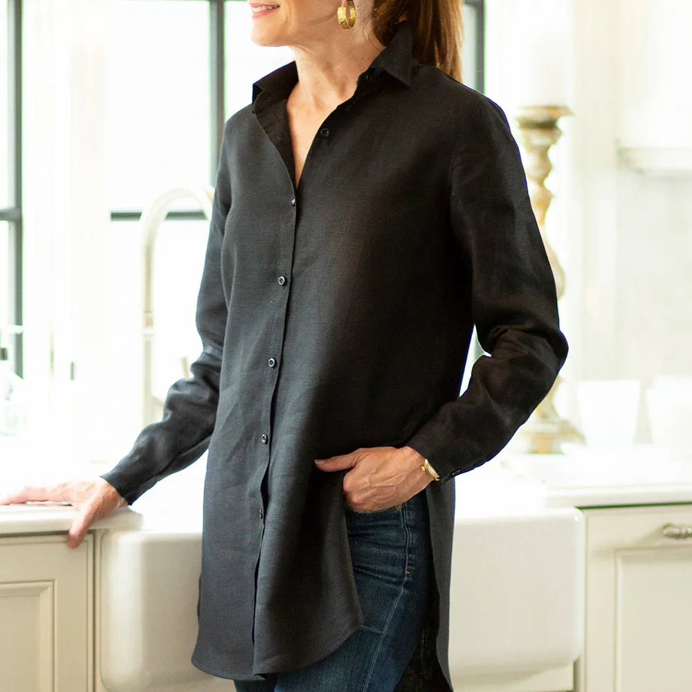 Christina Linen Tunic