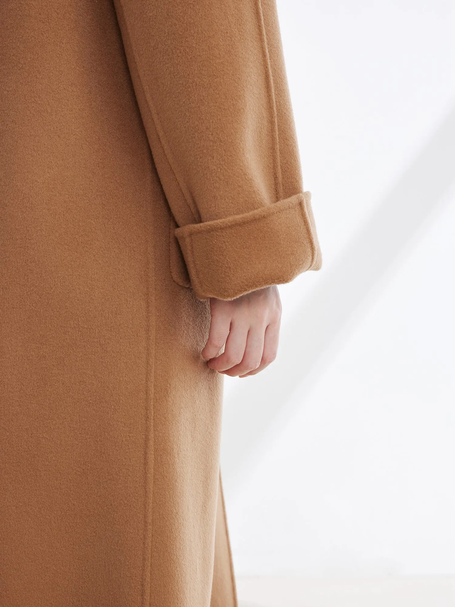 EP YAYING Wool Cashmere Coat