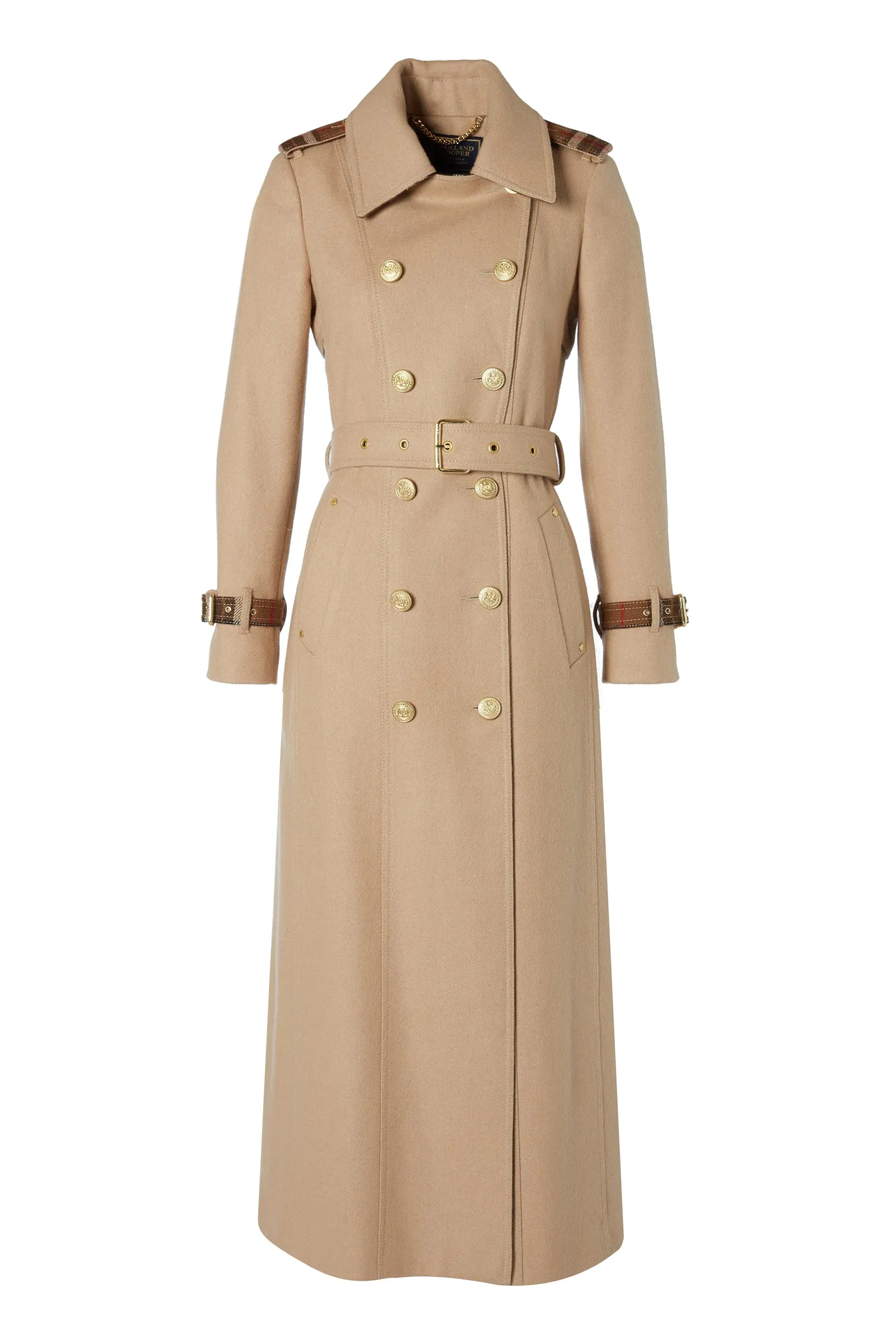 Full Length Chelsea Trench Coat (Camel)