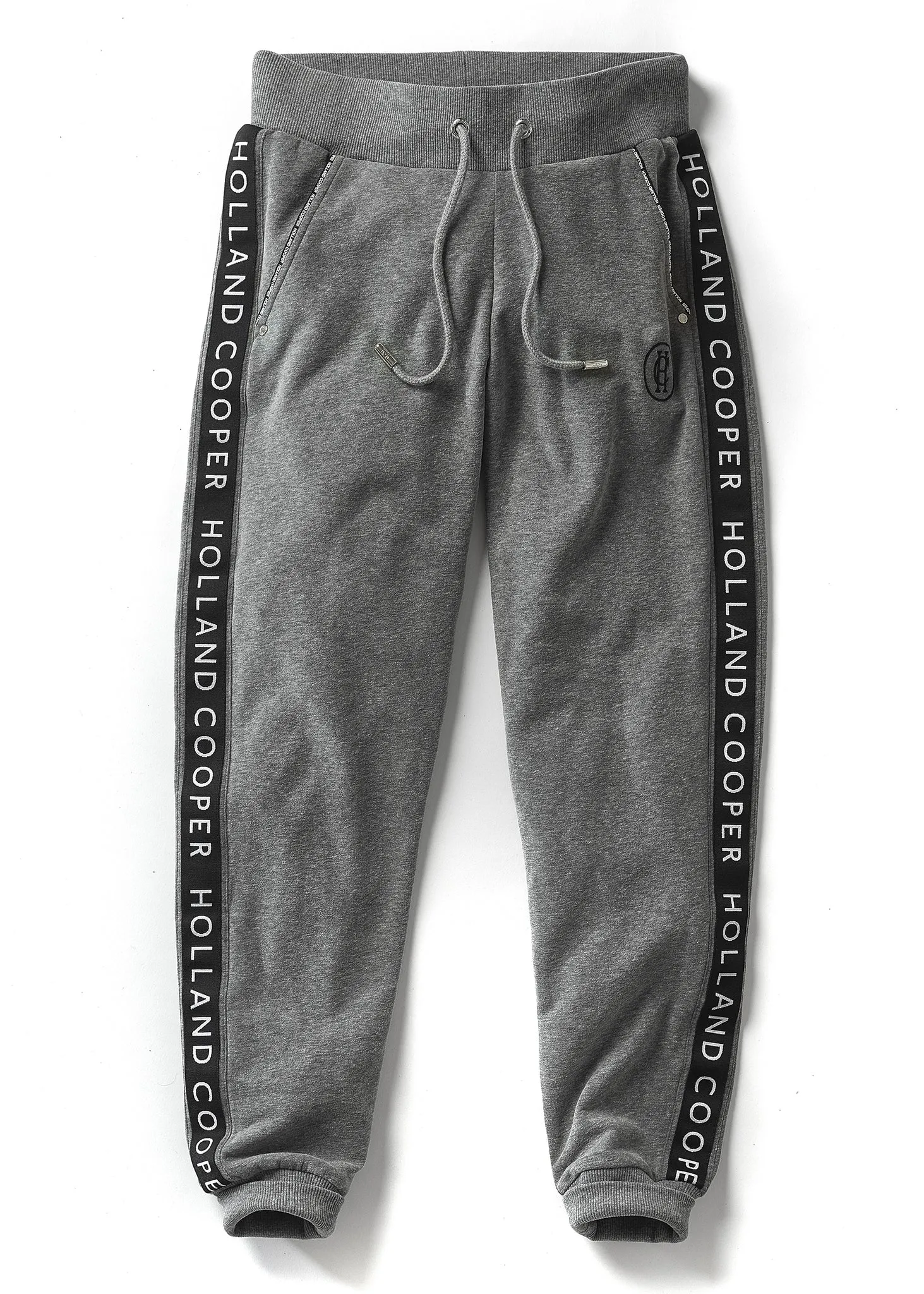 Holland Cooper Deluxe Ladies Jogger Sweatpant in Grey