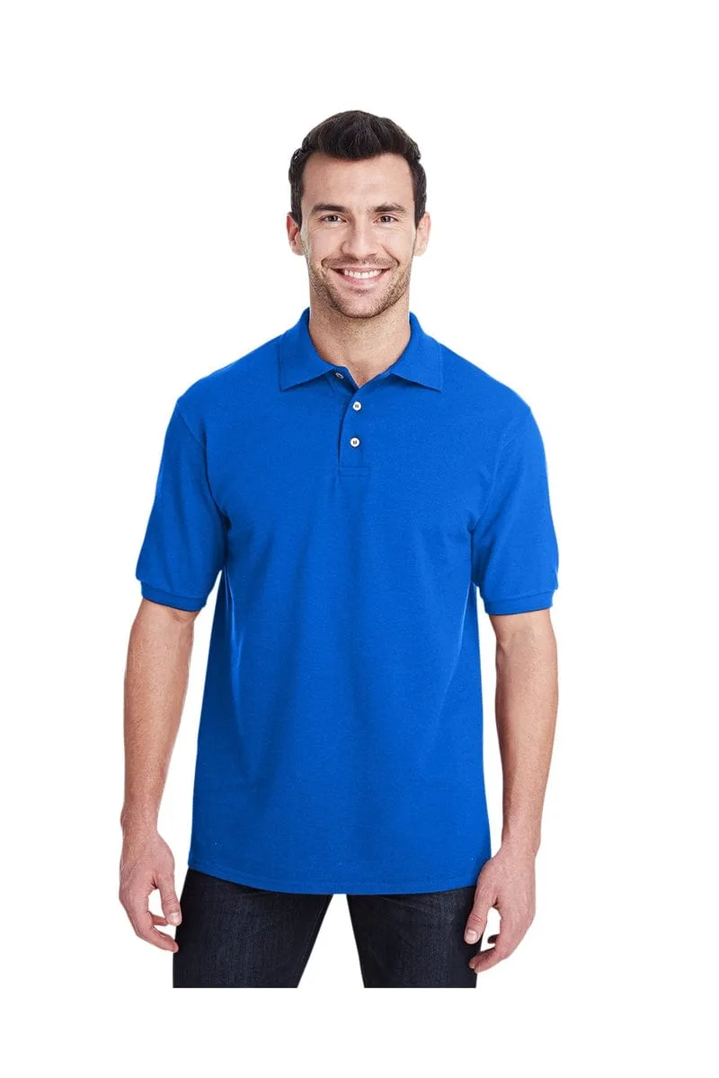 Jerzees 443MR: Adult 6.5 oz. Premium 100% Ringspun Cotton Pique Polo