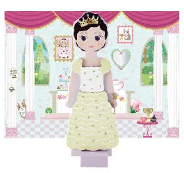 Magnetic Dress Up Doll Charlotte - Wooden Toy