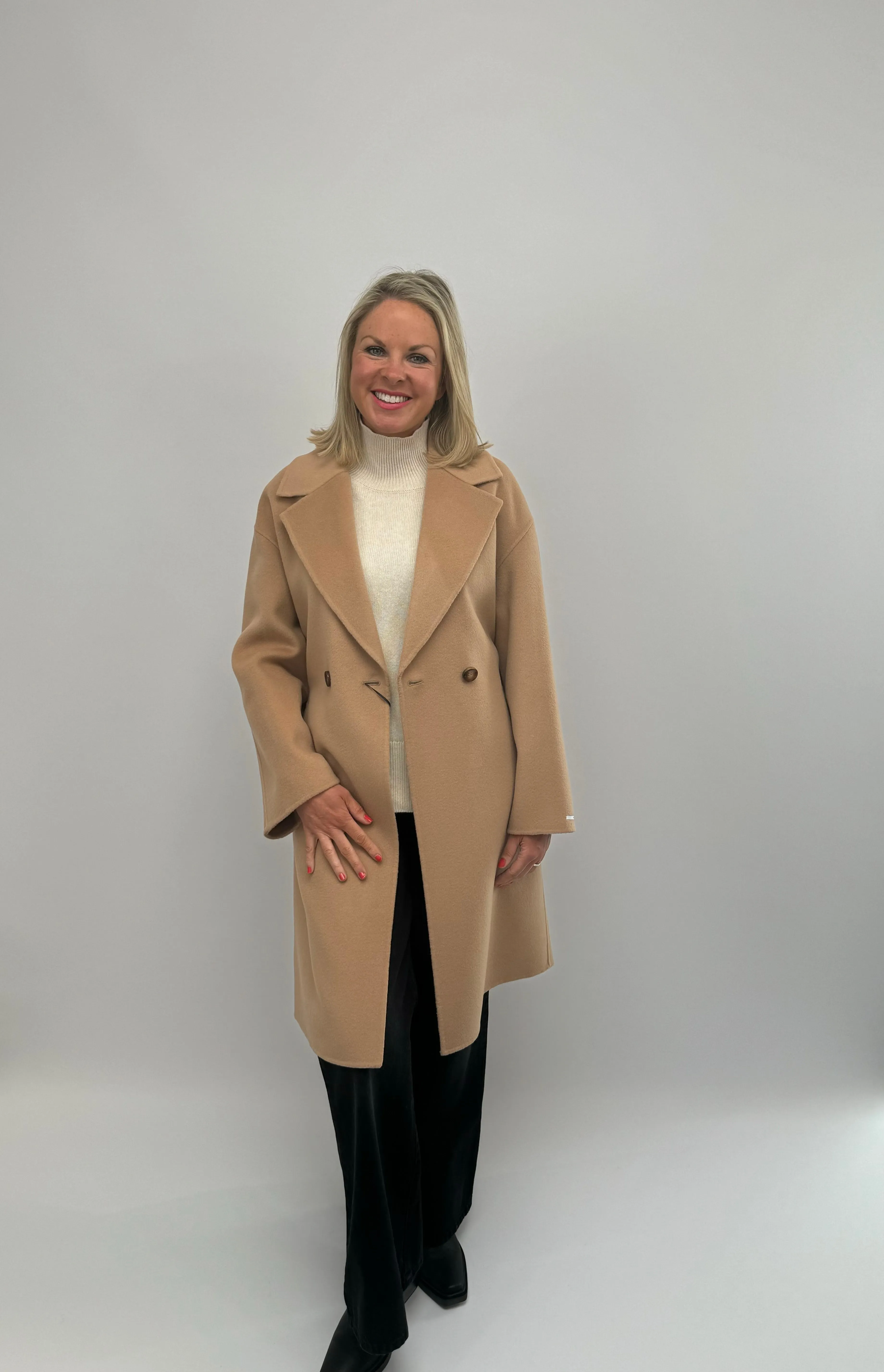 MARELLA Camel Coat