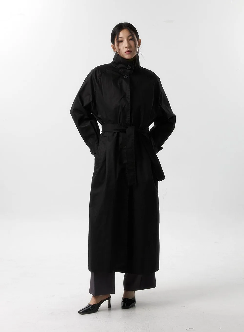 Maxi Trench Coat IS315