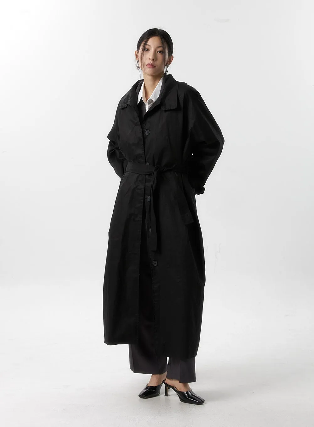 Maxi Trench Coat IS315