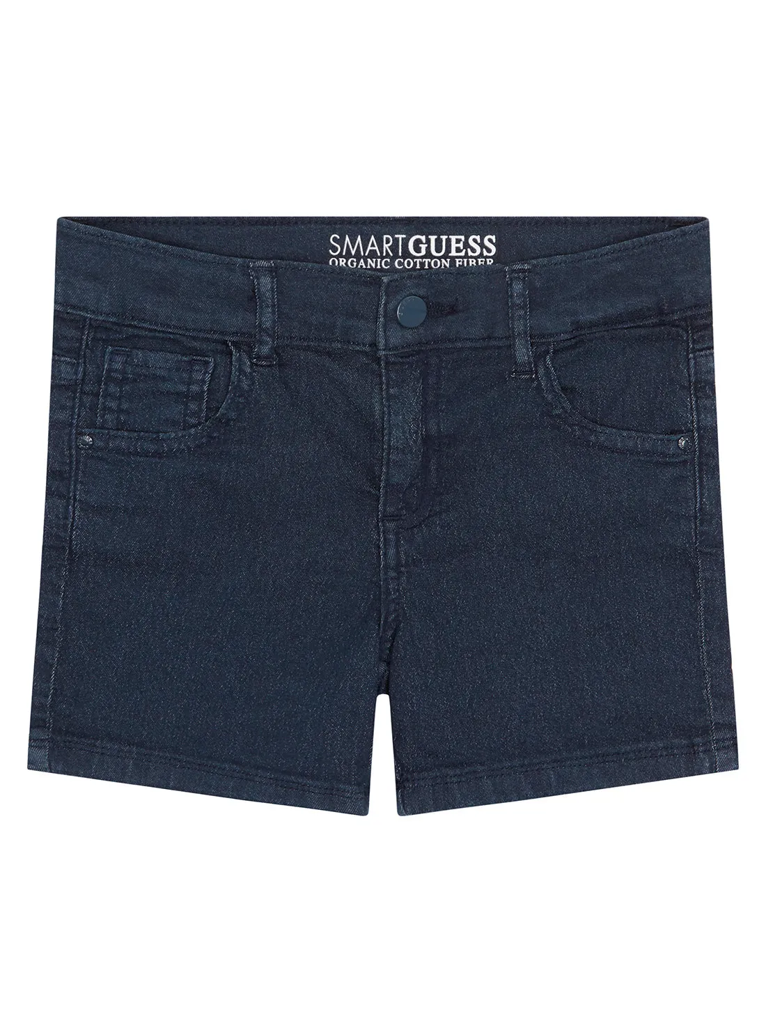 Navy Stretch Bull Denim Shorts (2-7)