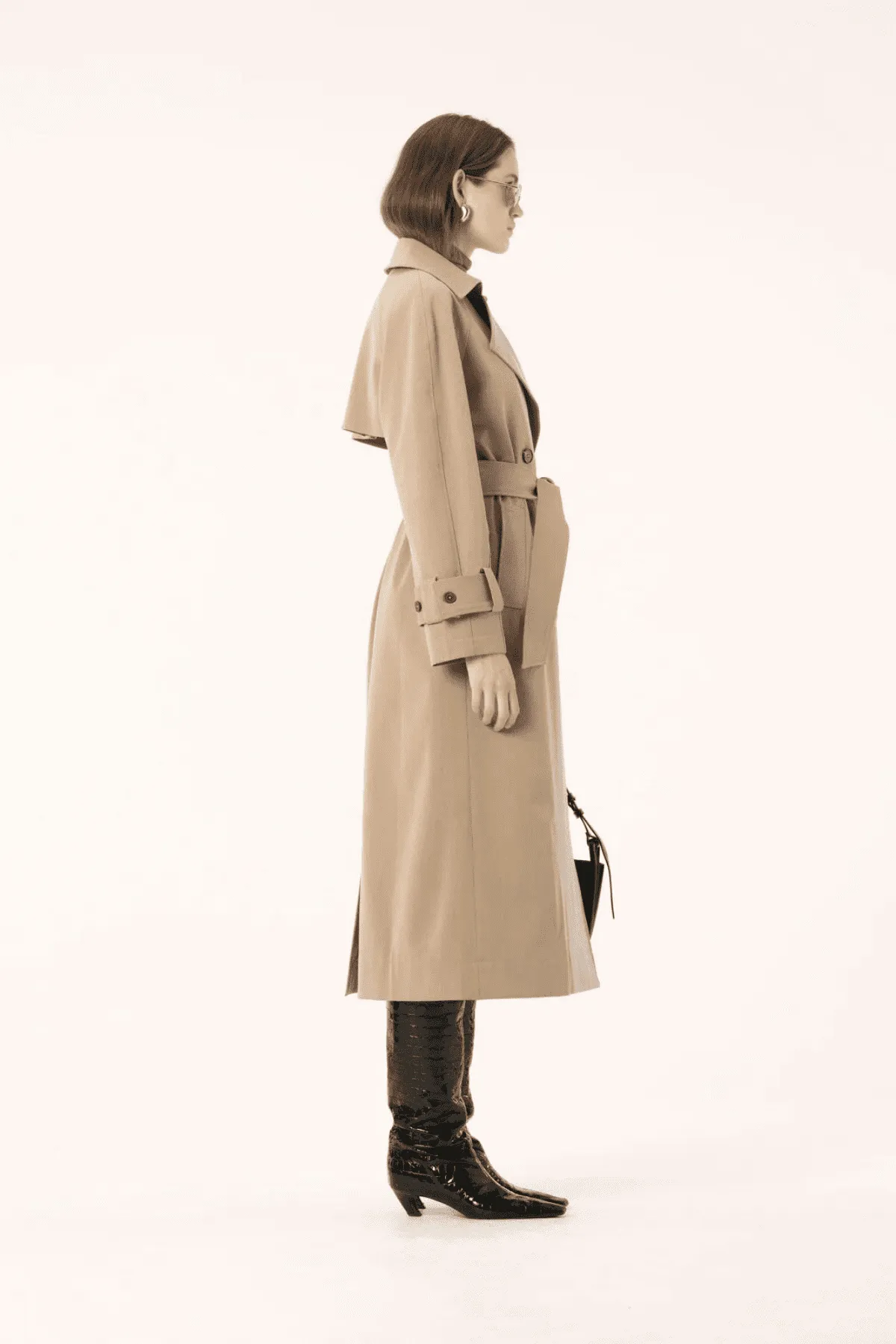 NIKKO TRENCH CARAMEL