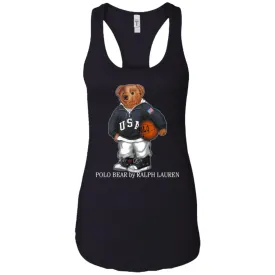 Polo Bear Ralph Lauren Shirt Women Tank Top