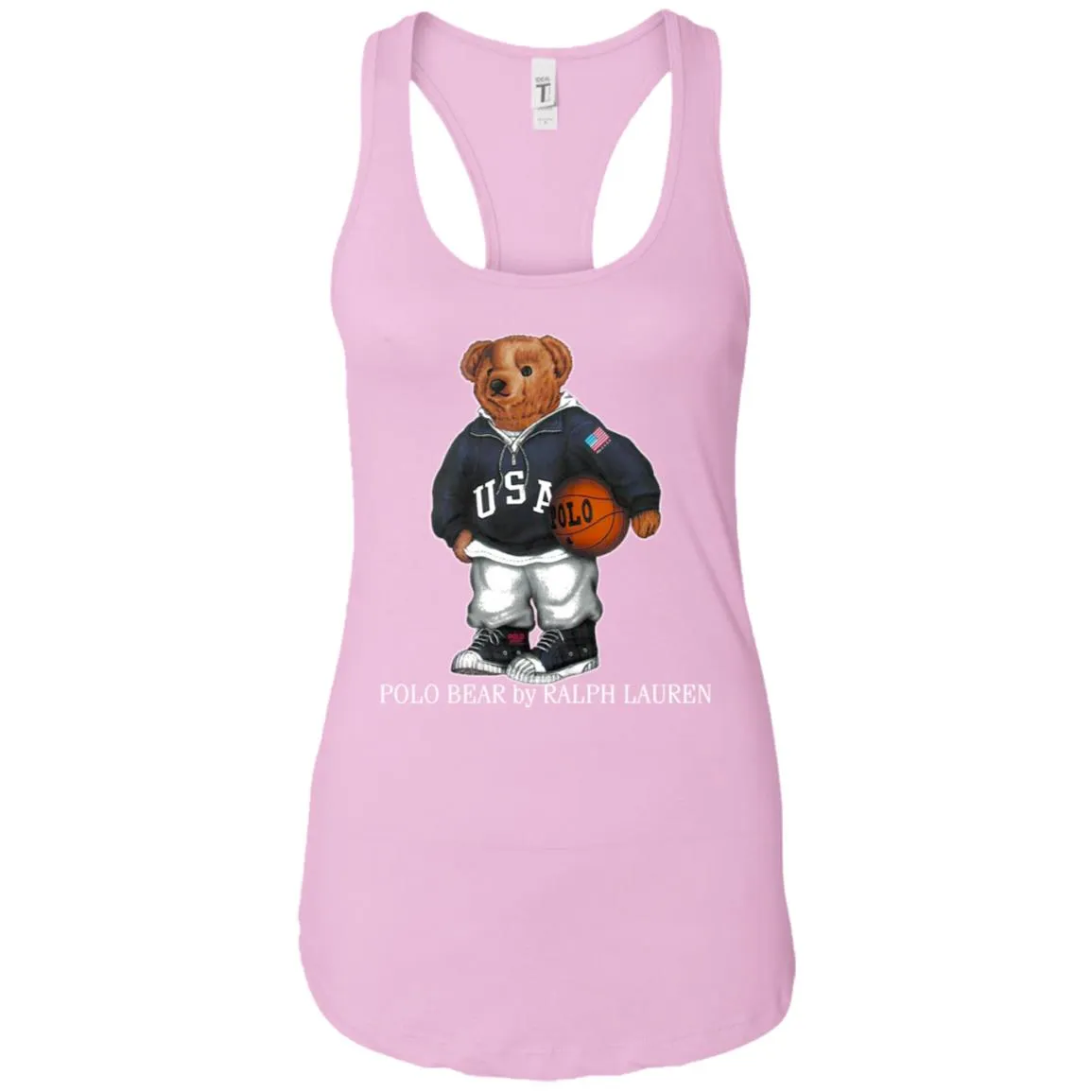 Polo Bear Ralph Lauren Shirt Women Tank Top