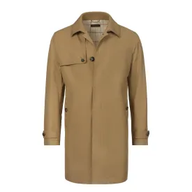 Rain System Trench Coat in Beige