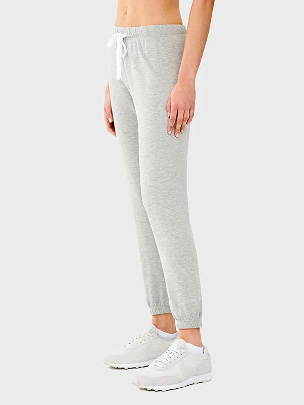 SPLITS59 HEATHER GREY SONJA FLEECE SWEATPANT