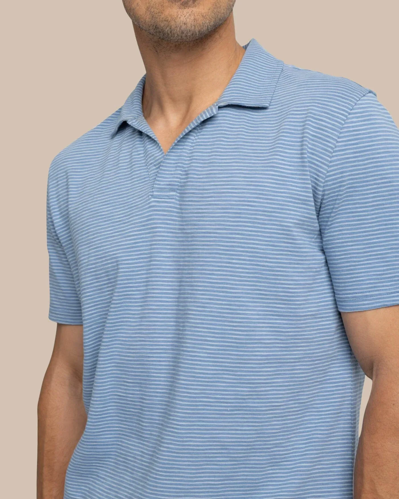 Sun Farer Summertree Stripe Polo