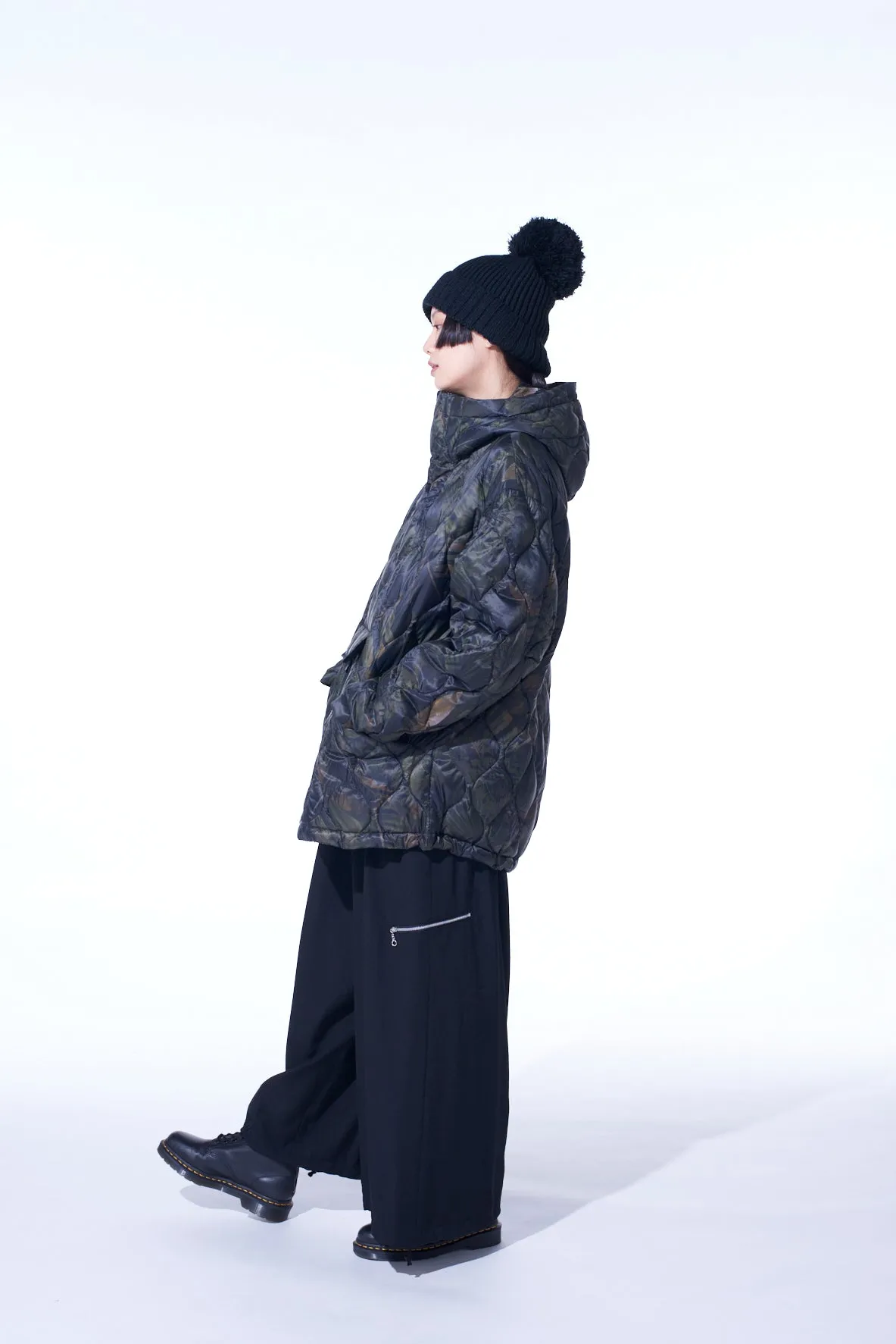 【S'YTE X TAION】DAHLIA CAMOUFLAGE QUILTED DOWN PARKA