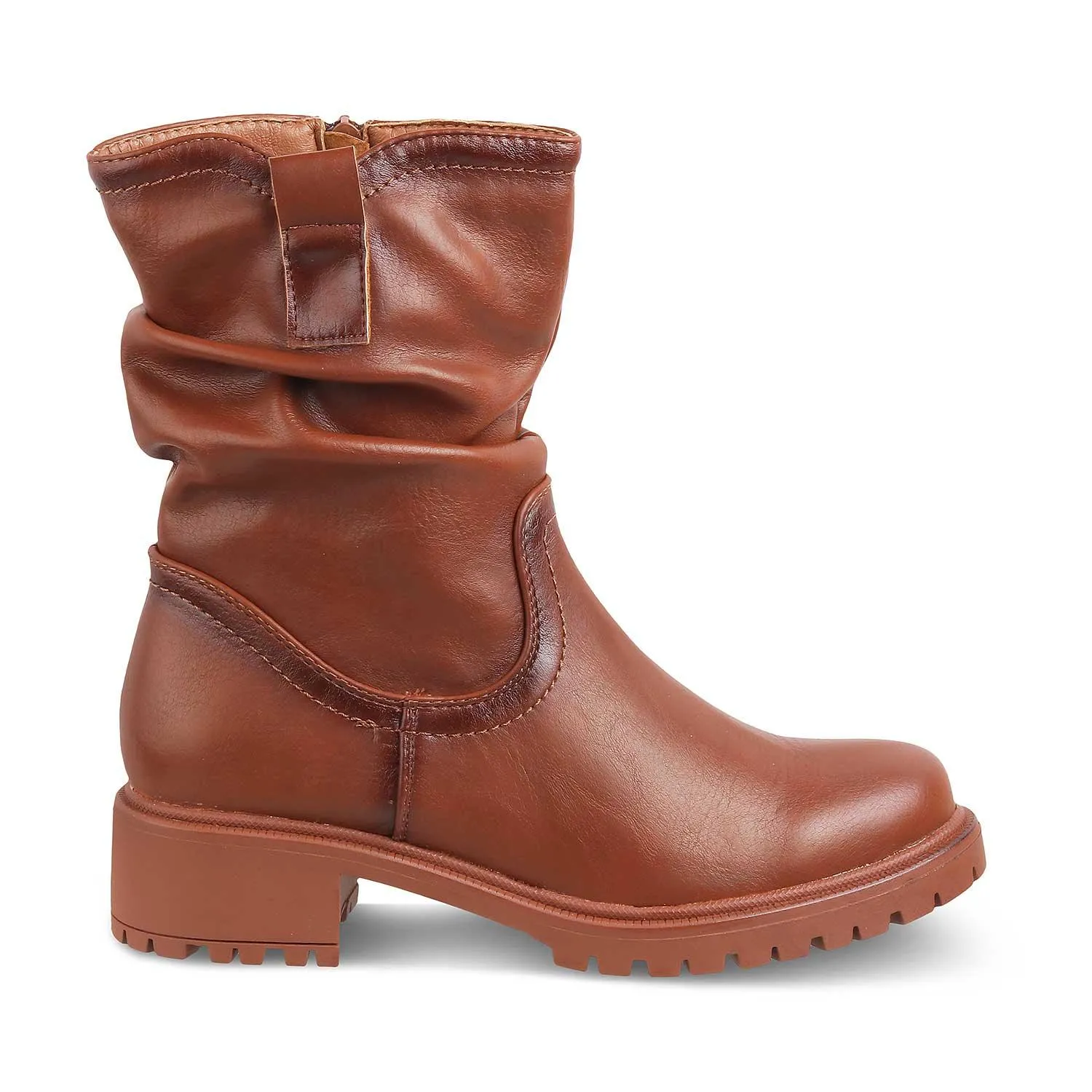 The Akranes Camel Women's Ankle-length Boots Tresmode