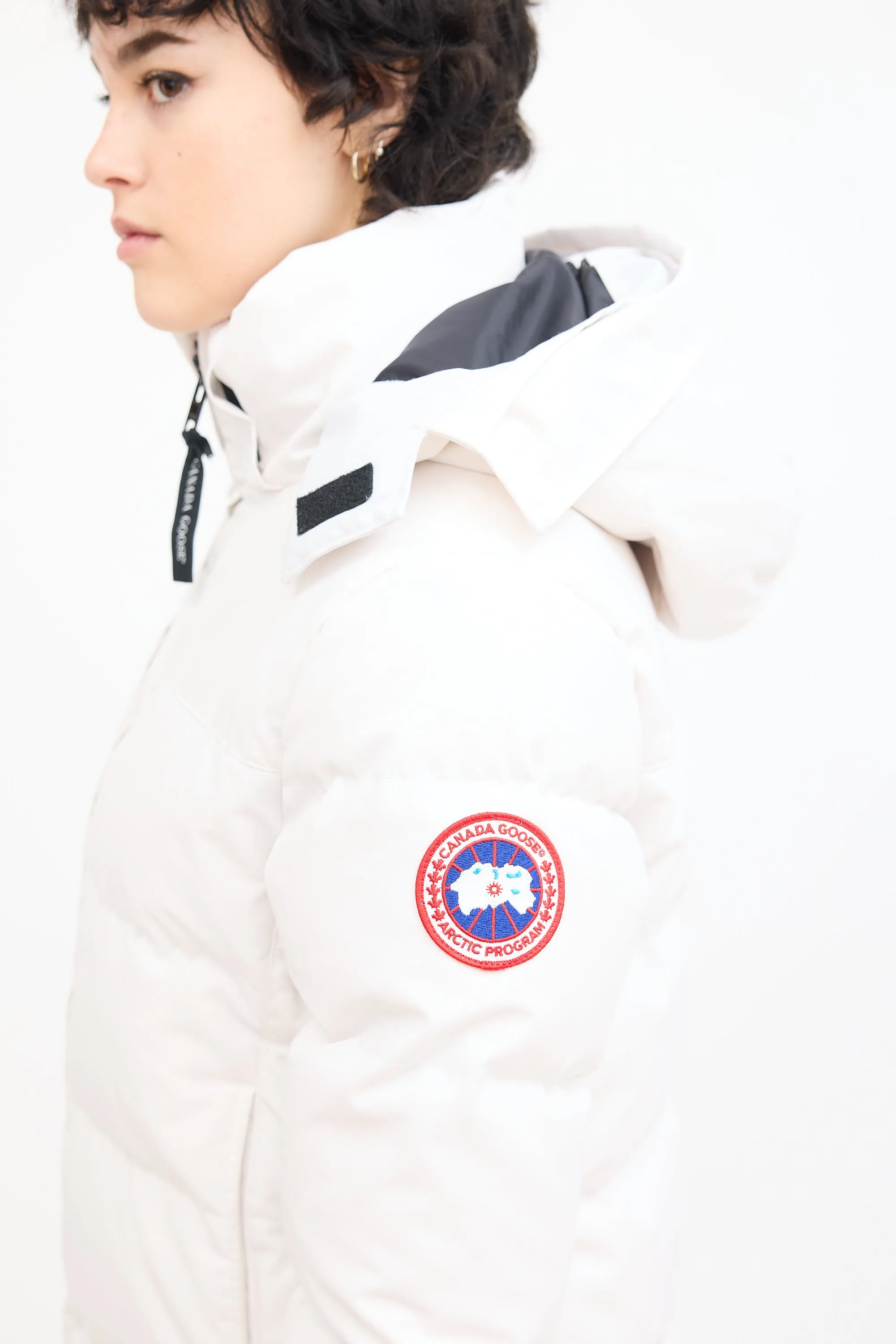 White Solaris Down Parka